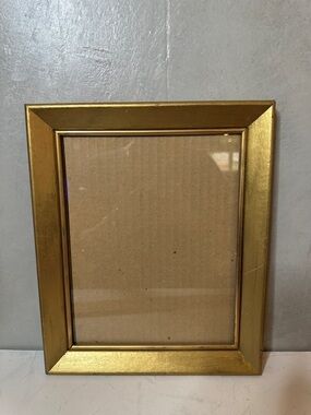 VINTAGE WOOD GOLD BRASS LINER FITS 8X10 MCM